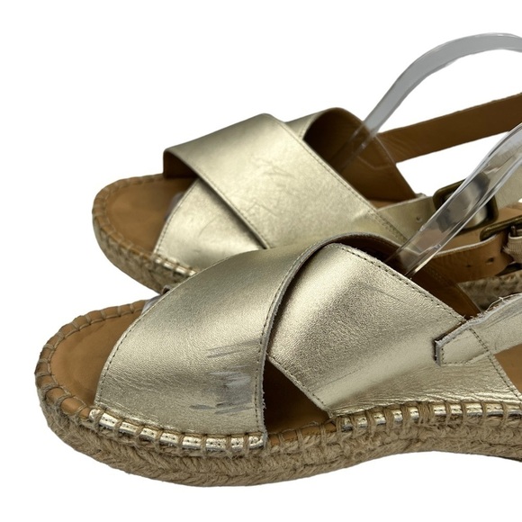 SOLUDOS Eloise Espadrille Sandals Platinum - Picture 10 of 16